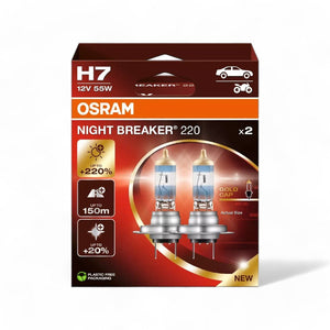 Lâmpadas H7 12V Osram Night Breaker 220%