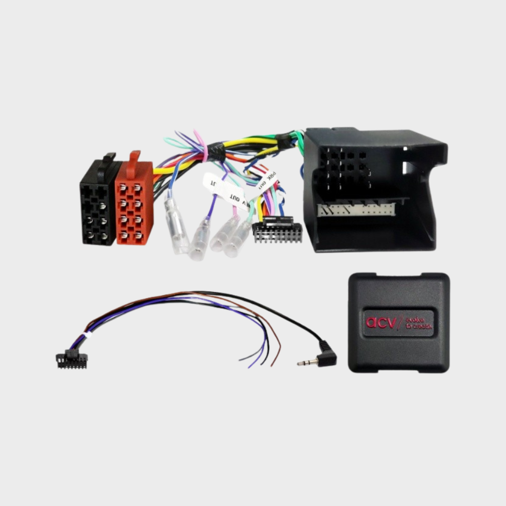 Interface Comandos de Volante Mercedes CLS, E, SL, SLK – Rádio Universal