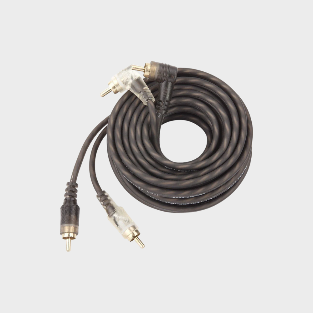 Cabo RCA Ground Zero Eco Line GZCC5.1XLC – 5 Metros com Blindagem Simples