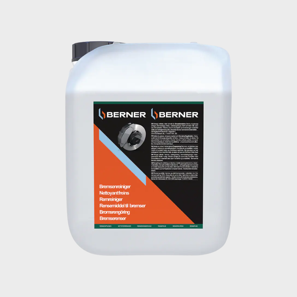 Limpeza para Travões Berner – Spray Desengordurante Profissional 5L