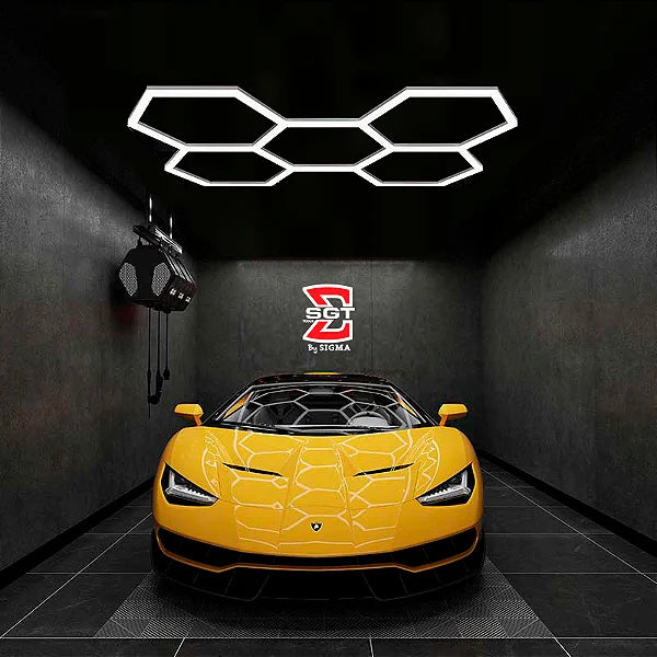 Luminária LED Colmeia 5 Células | 2,35m x 1,64m | 6000K | KERS