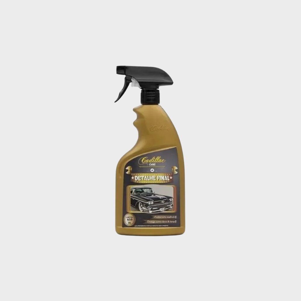 Detalhe Final Cadillac 650ml - Quick Detailer Premium Para Seu Carro! ✨