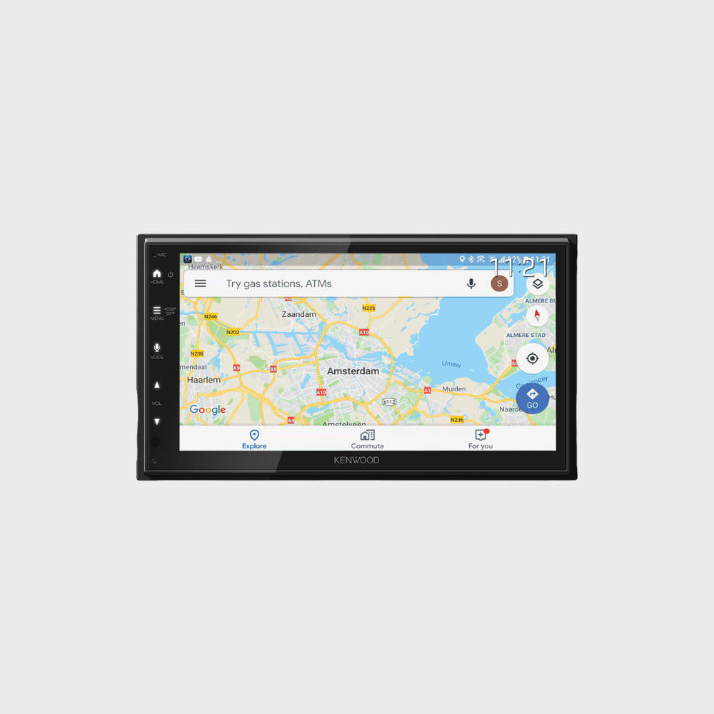 Kenwood DMX6523DABS – Multimédia 2 DIN com Ecrã 6,8", CarPlay/Android Auto Wireless, DAB+