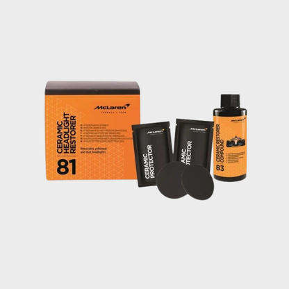 Kit Restaurador e Protetor Cerâmico de Faróis McLaren Ceramic Headlight Restorer