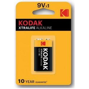 Pilha Alcalina Kodak 9V 6LR61