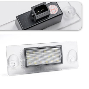 LEDs de matrícula 2 peças Audi A4 B5 Avant 1995-11.2000 / A3 8L 96-03 / S4 B5 Avant 96-03 / AS / S3 Sportback 97-03 / A4 / S4 Avant 95-99