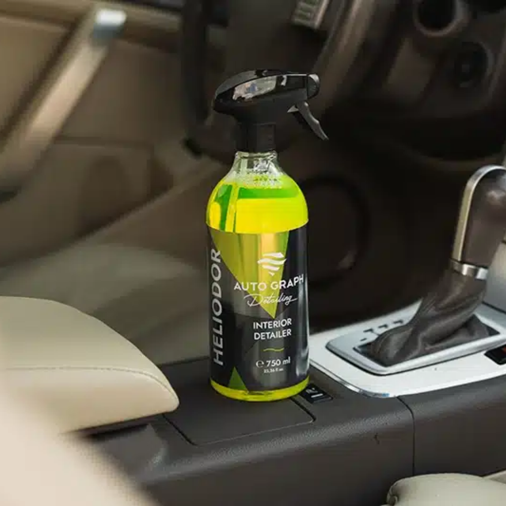 HELIODOR Interior Detailer – Limpeza e Proteção Universal para Interiores Automóvel