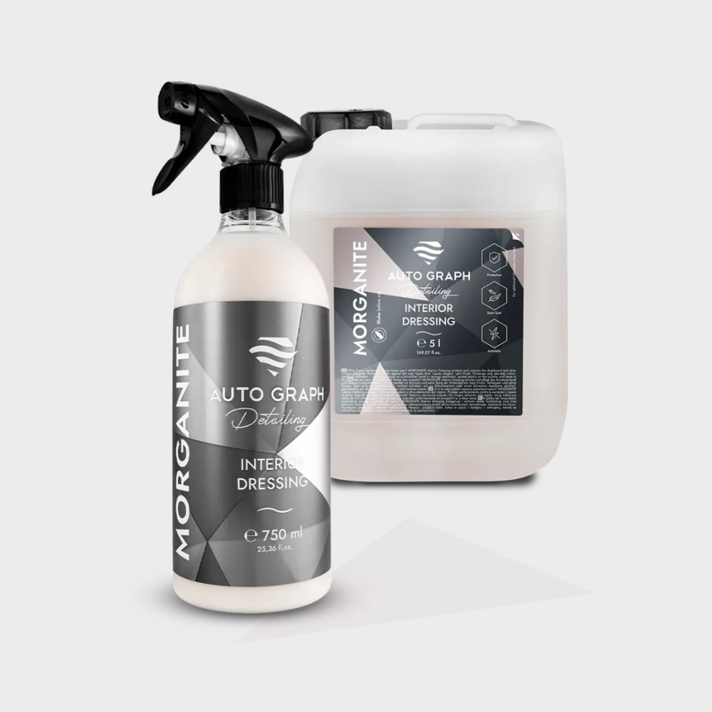 MORGANITE Interior Dressing – Proteção e Rejuvenescimento para Plásticos Interiores