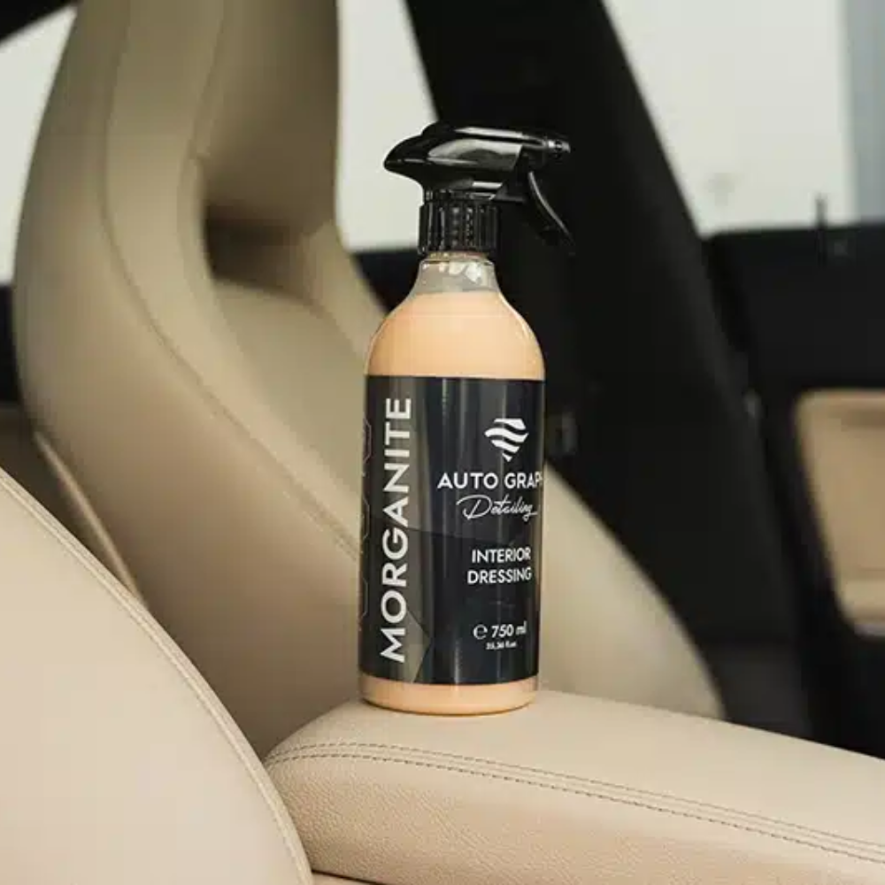 MORGANITE Interior Dressing – Proteção e Rejuvenescimento para Plásticos Interiores