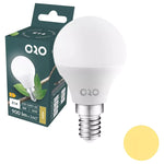 Lâmpada LED E14 G45 8W 230V 3000K (Branco Quente) – 900 lm