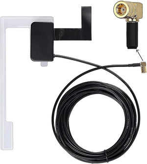 Antena de rádio digital do carro Dab/dab+ Fm Adaptador aéreo Smb com janela de cabo de 3m