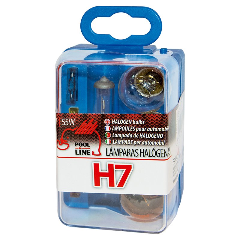 Caixa de emergencia H7 / STOP ÂMBAR / LUZ INDICADOR R5W / FUSES