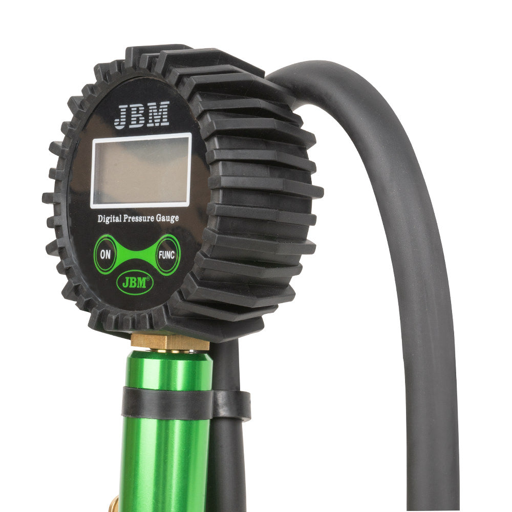 Pistola de Enchimento Digital Profissional 1/4" | 0-13.8 BAR | Precisão Industrial