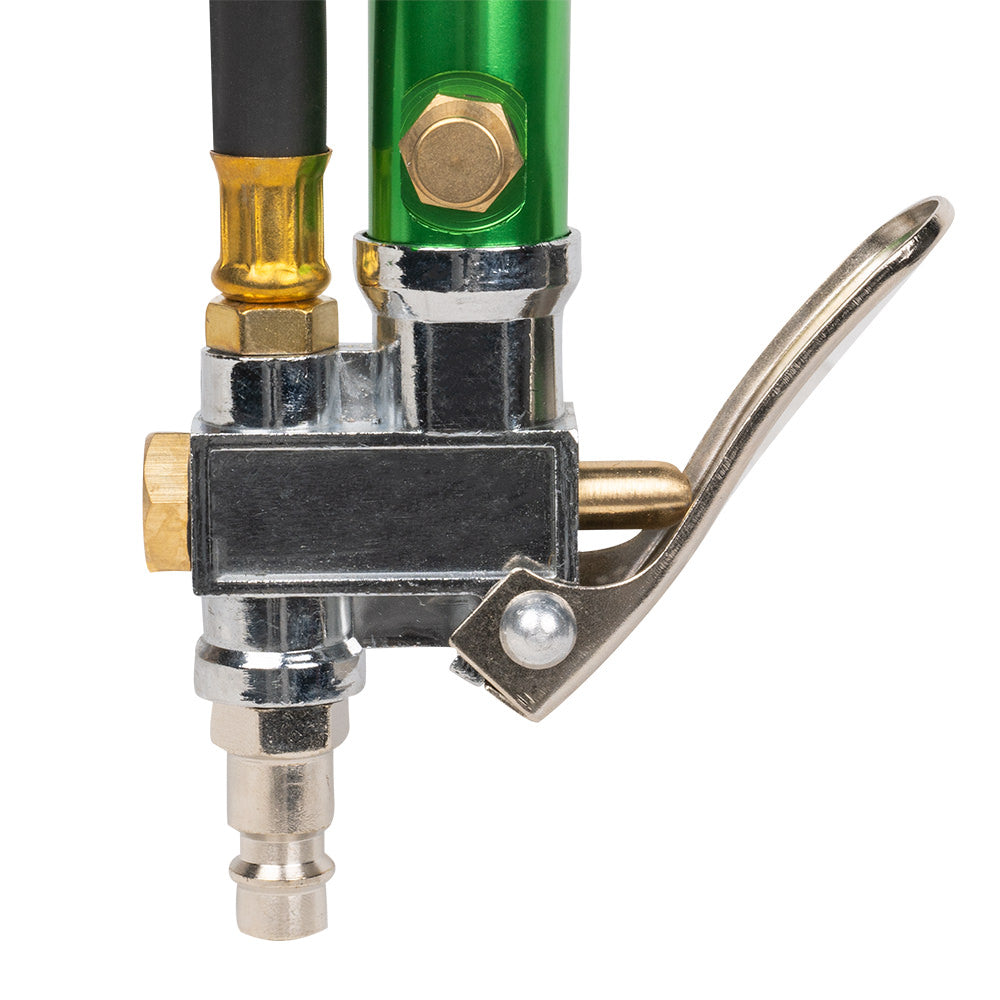 Pistola de Enchimento Digital Profissional 1/4" | 0-13.8 BAR | Precisão Industrial