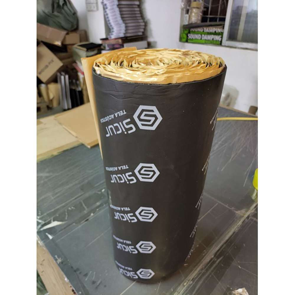 Rolo Tela Acústica de Borracha 460x6000x4.5mm – Isolamento e Redução de Ruído