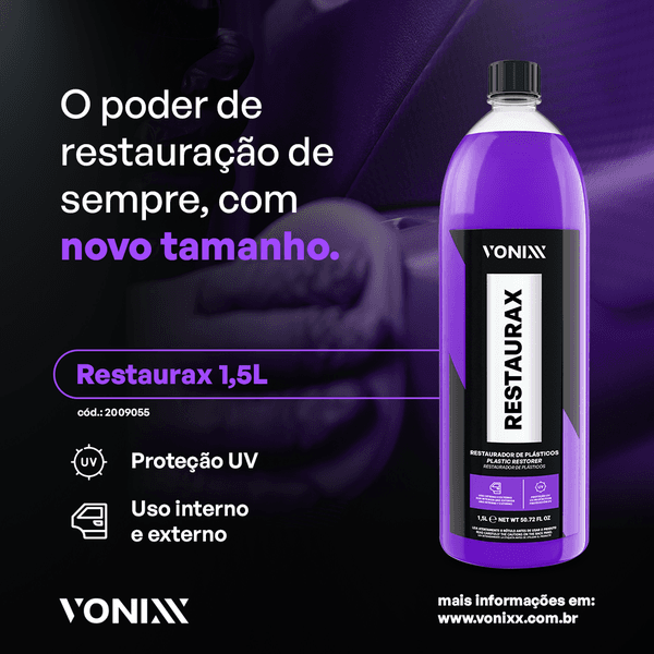 VONIXX Restaurax – Restaurador de Plásticos 1,5L