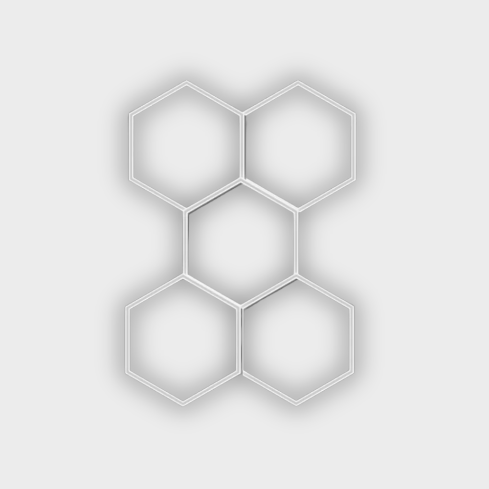 Luminária LED Colmeia 5 Células | 2,35m x 1,64m | 6000K | KERS