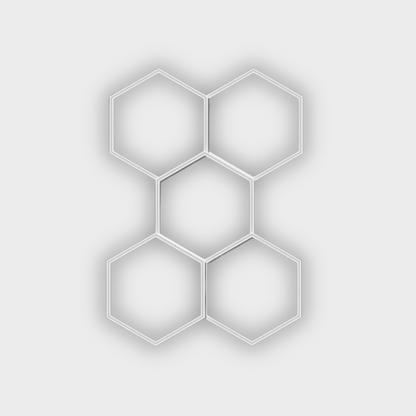 Luminária LED Colmeia 5 Células | 2,35m x 1,64m | 6000K | KERS