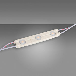 Conjunto de 20x Módulo LED 1.3W 130Lm 6000K 3 LEDs SMD5630 Injetado IP67 Óptica 50.000H