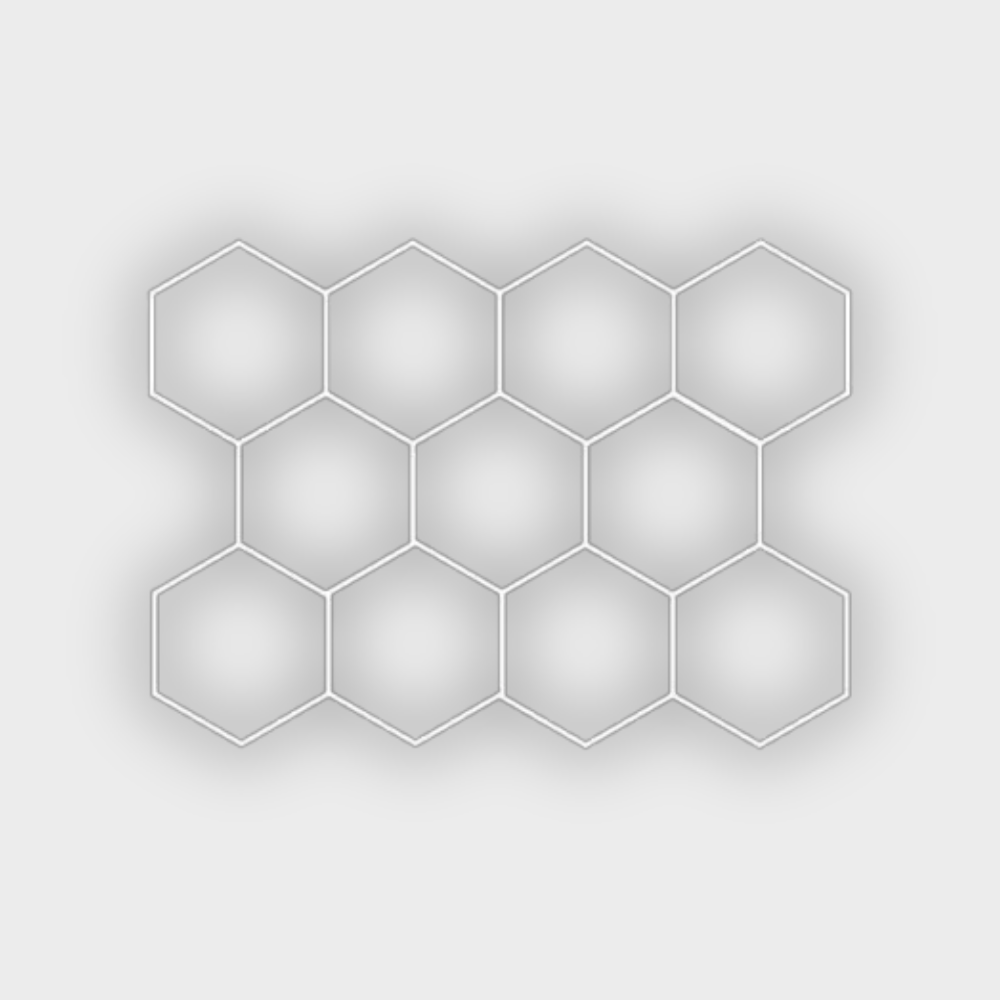 Luminária LED Colmeia 11 Células | 3,21m x 2,35m | 368W | KERS