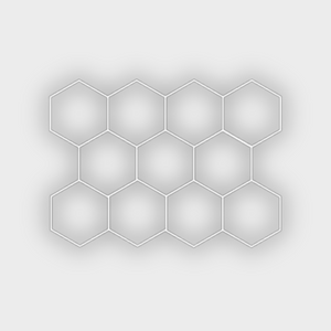 Luminária LED Colmeia 11 Células | 3,21m x 2,35m | 368W | KERS