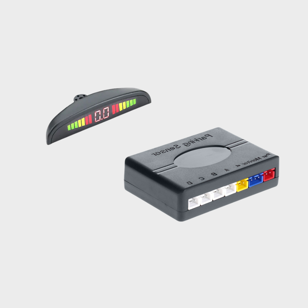 Kit Sensores de Estacionamento Traseiros com Display LCD – 4 Sensores
