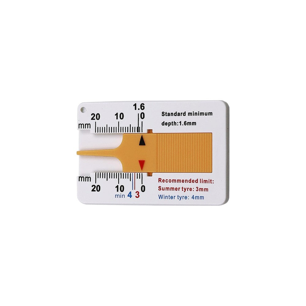 Medidor de Profundidade de Pneu Tester de Desgaste | 0–20 mm