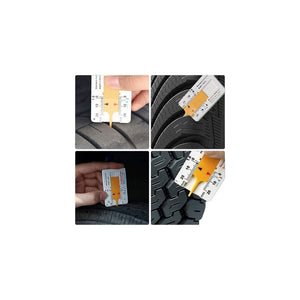 Medidor de Profundidade de Pneu Tester de Desgaste | 0–20 mm