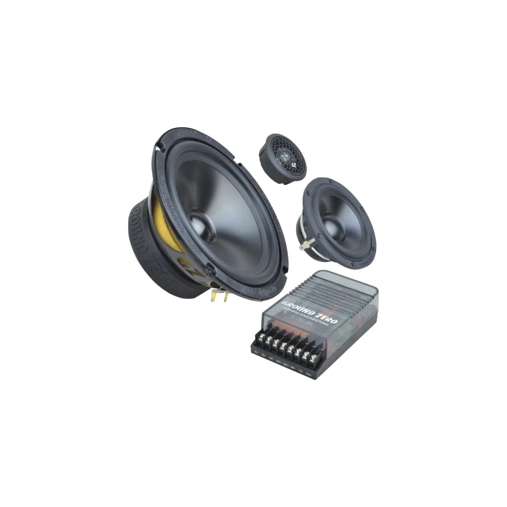 Colunas Ground Zero GZRC 165.3SQ 3 Vias Separadas | 16,5 cm (6.5”)