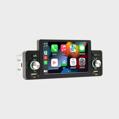 BKAP 160W – Autorádio 1 DIN com Ecrã 5" Bluetooth CarPlay/Android Auto Wireless