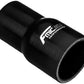 Redutor Reto em Silicone FMIC.EU 28mm → 45mm Preto | 125mm | Reforçado 4x Malha | Alta Temperatura e Pressão