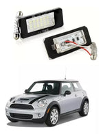 LEDs da placa de licença 2 peças Mini Cooper R52 / R55 / R55N / R56 / R56N / R57 / R57N / R58 / R59