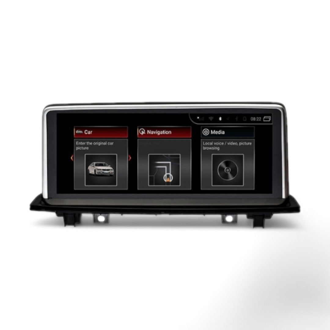 Monitor Android 10.25" BMW NBT EVO Serie 3 4 F30 F31 CarPlay Android Auto