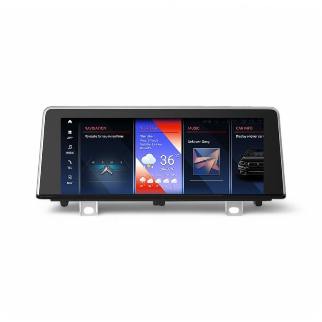 Monitor Android 10.25" BMW NBT Serie 3 4 F30 F31 CarPlay Android Auto