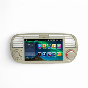 Radio CarPlay Android Auto Bluetooth USB Fiat 500