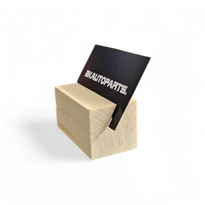 Suporte para Cartões de Visita em Madeira Universal BKAUTOPARTS