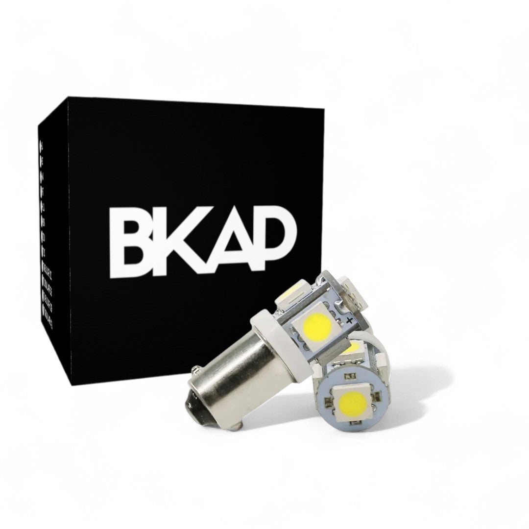 Pack com 2 Lâmpadas LED BA9S CANBUS | Branco Puro 6000K | Longa Duração