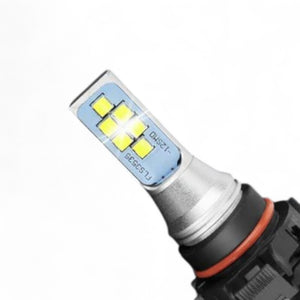 Kit 2 Lâmpadas LED H16 6000K Branco Puro | Alta Potência | Substituição Direta