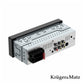 Auto-Rádio 1DIN Kruger&Matz KM2016 – 6.36" Touch, 4x60W, CarPlay & Android Auto