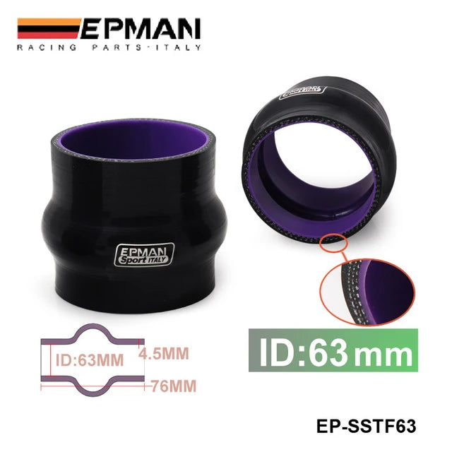 Tubo Com Reforçao Em Silicone 63mm