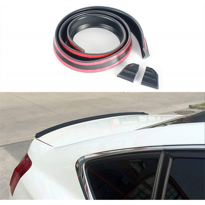 Aleron Spoiler Adesivo Preto OCC Motorsport Universal