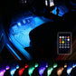 Kit de Luz Ambiente LED RGB para Carro