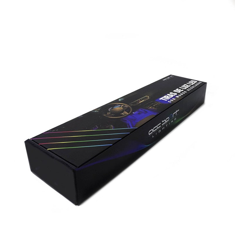 Kit de Luz Ambiente LED RGB para Carro
