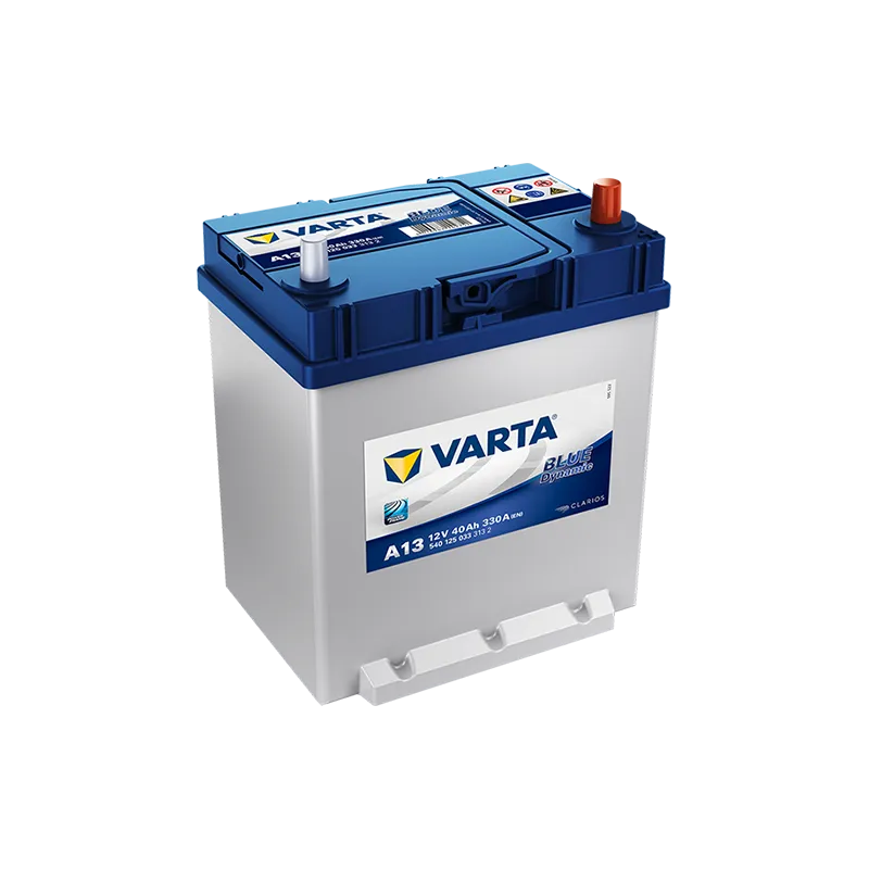 Bateria VARTA BLUE DYNAMIC 12V 40AH 330AF 187X140X227 10 +D A13