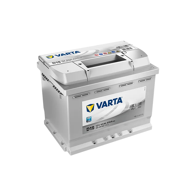 Bateria VARTA SILVER DYNAMIC 12V 63AH 610AF 242X175X190 15 +D D15