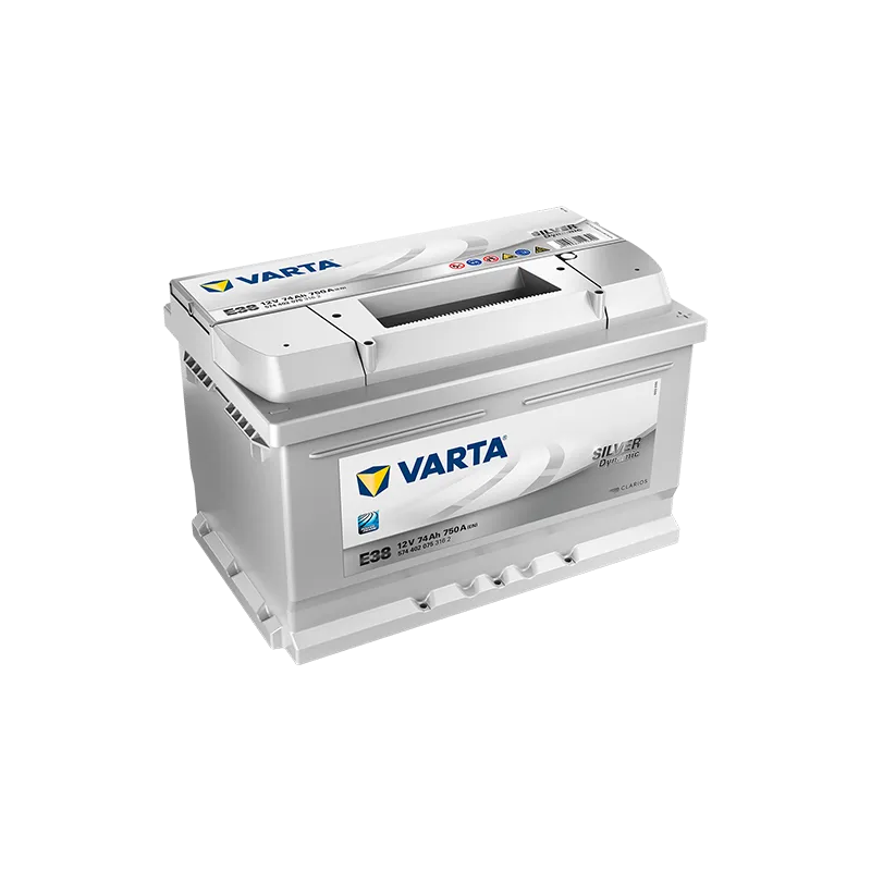 Bateria VARTA SILVER DYNAMIC 12V 74AH 750AF 278X175X175 17 +D E38
