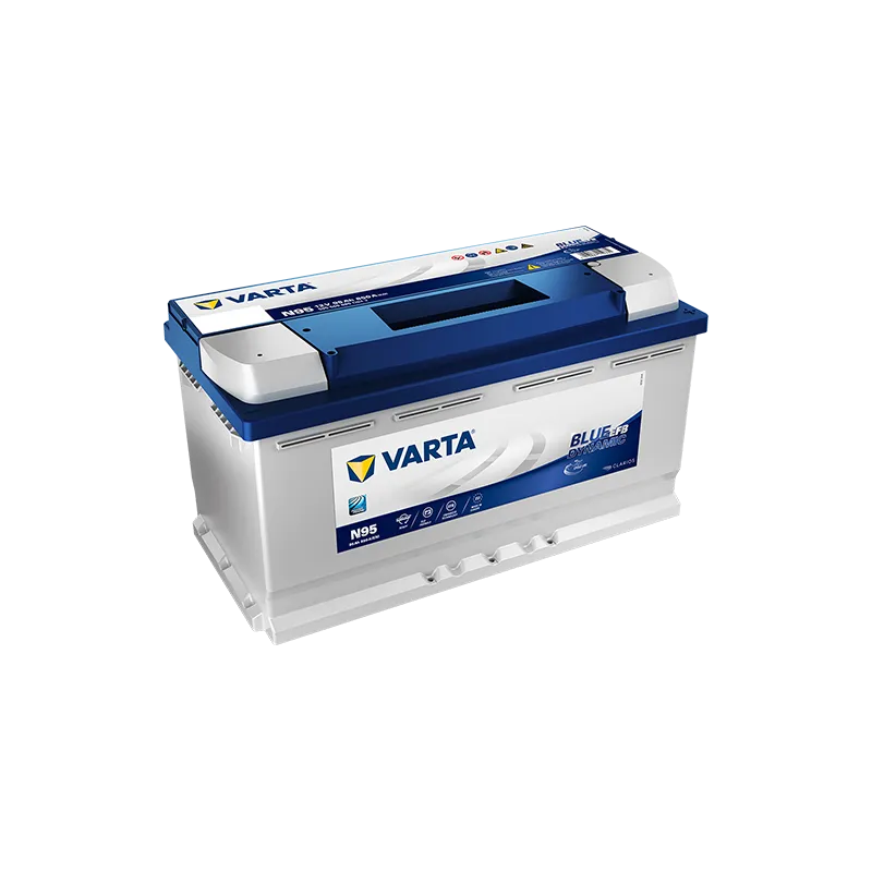 Bateria VARTA BLUE DYNAMIC EFB (S&S) 12V 95AH 850AF 353X175X190 18 +D N95