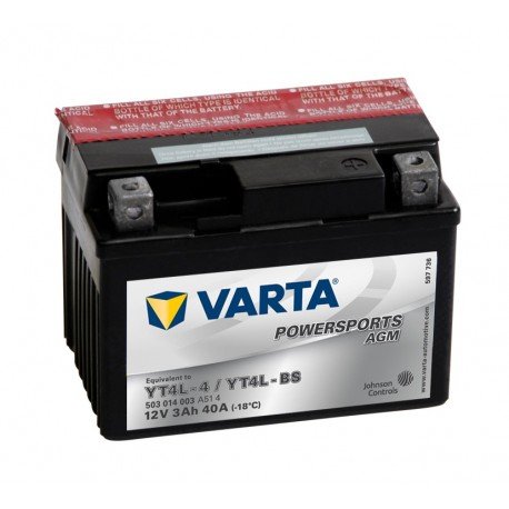 Bateria VARTA MOTA VARTA 50314 YT4L-4 - YT4L-BS