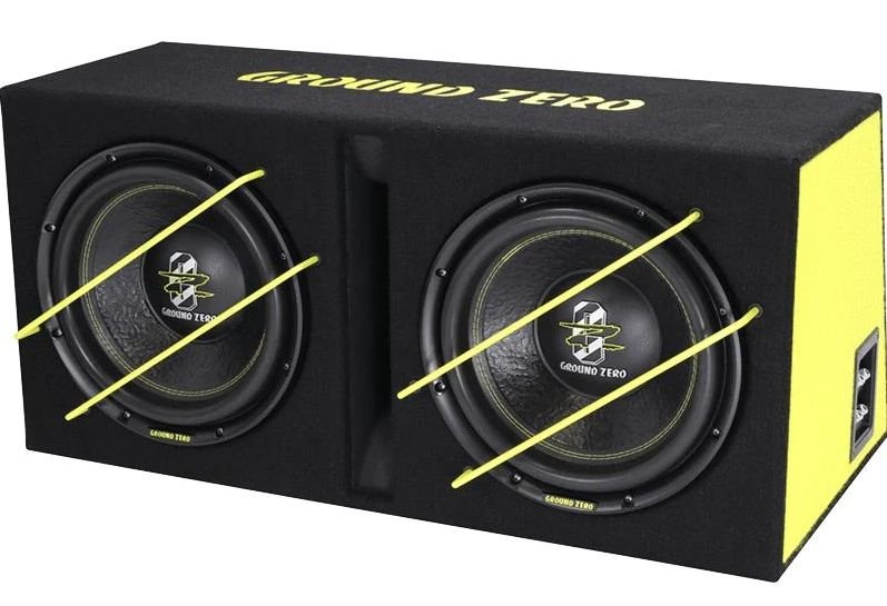 Caixa Vented Subwoofer GZIB 2.12SPL 2x12? 2000W SPL