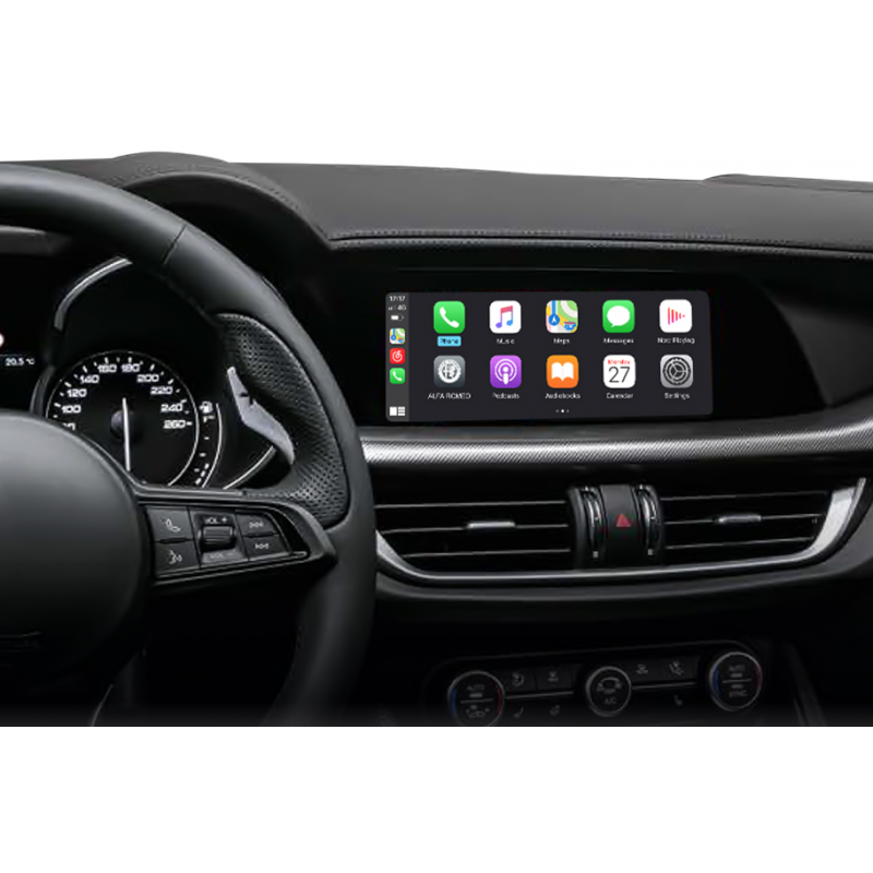 CarPlay Android Auto Camara Alfa Romeo Giulia Stelvio - Connect 6.5" & 8.8"